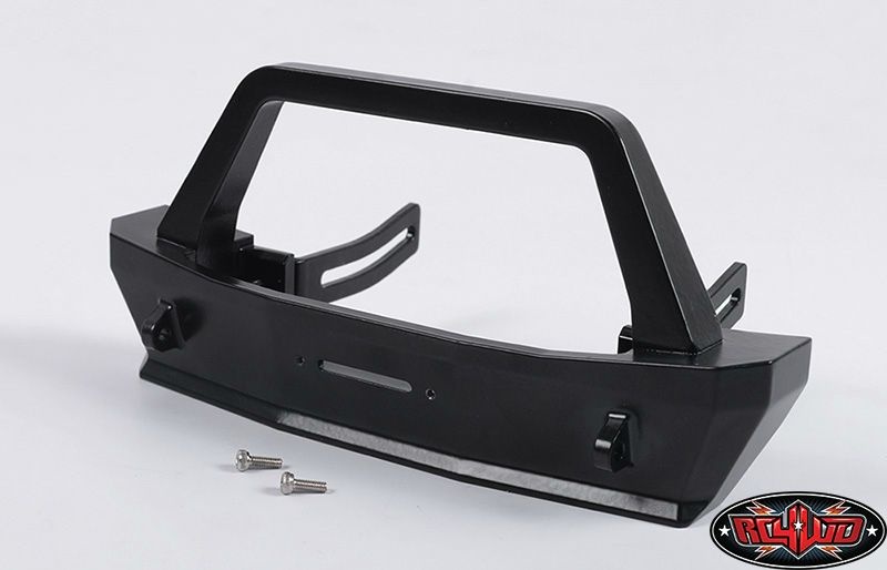 SLVR Tough Armor Stubby Front Winch Bumper for Axial SCX10