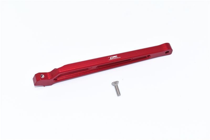 ALUMINUM REAR CHASSIS BRACE -2PC SET red