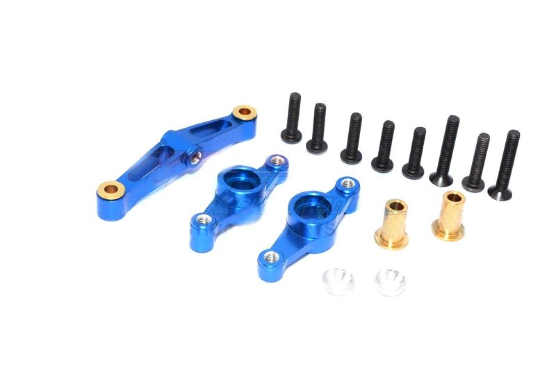 ALLOY STEERING ASSEMBLY - 1SET blue
