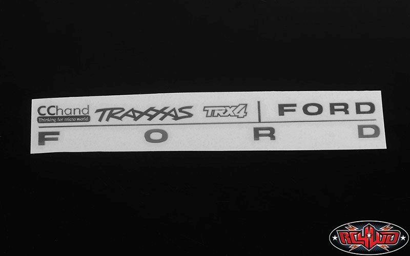 Front Metal Emblem for Traxxas TRX-4 79 Bronco Ranger