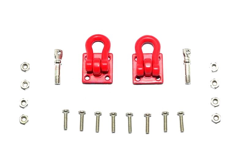 SCALE ACCESSORIES: ALUMINUM TOW RECOVERY POINT SET-22PC SET