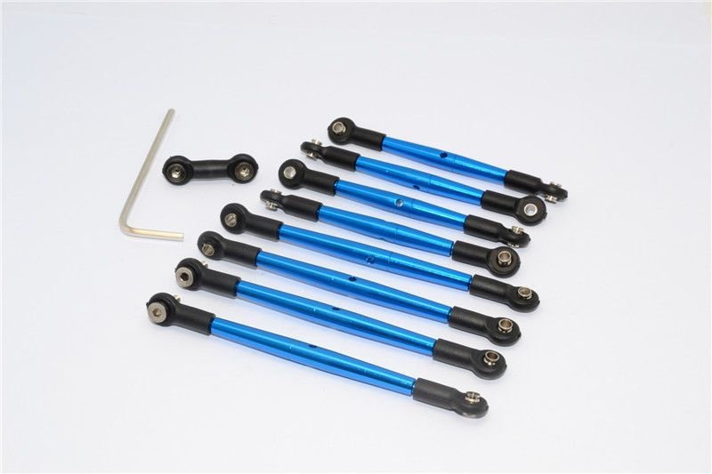 ALLOY COMPLETED TIE ROD - 9PCS blue