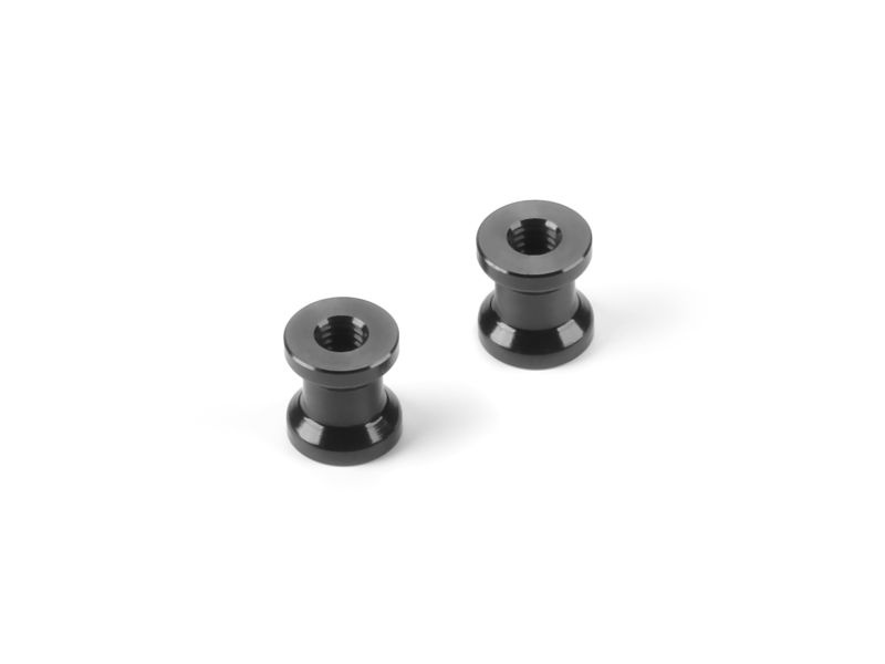 ALU MOUNT 6.0MM WITH M2.5 THREAD - BLACK (2)