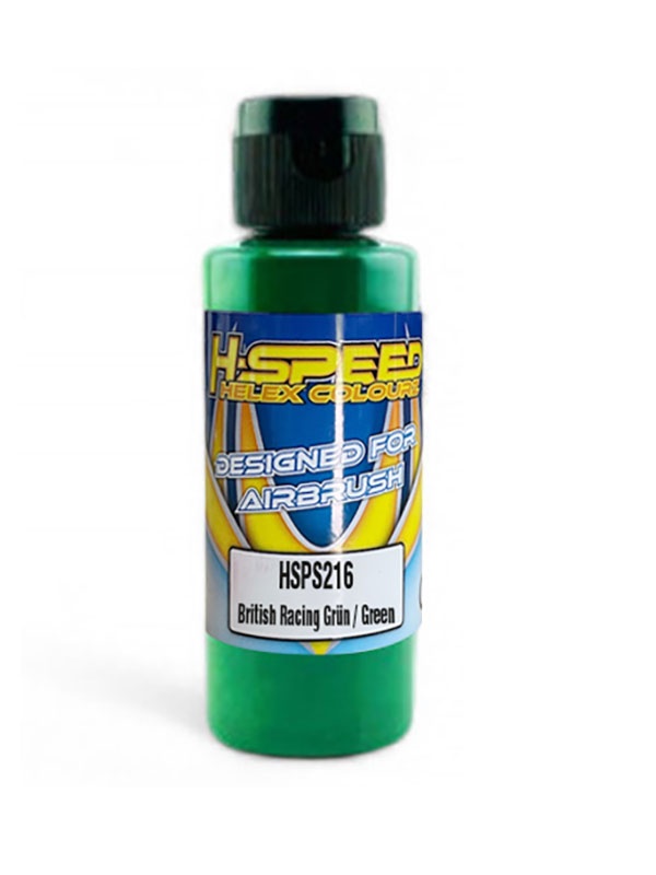 Lexan Airbrush Farbe 60 ml British Racing Grün / Green