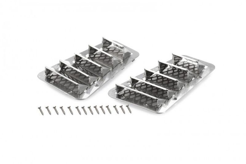 SCALE ACCESSORIES: METAL FENDER VENT (STYLE B) -16PC SET