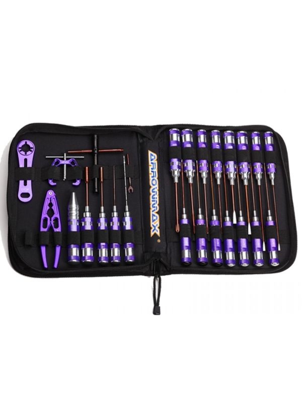 AM Toolset For On-ROAD (25pcs) with Tools bag
