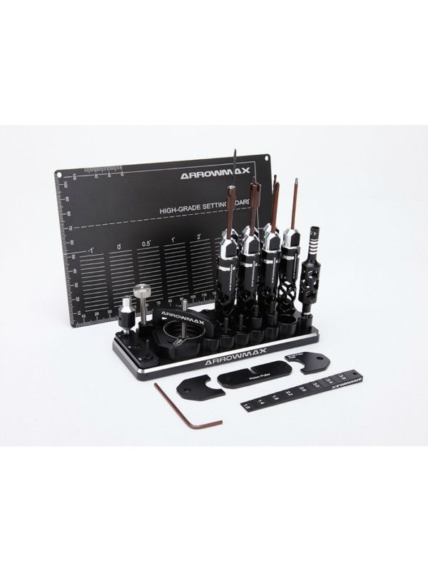 AM Special Toolset For 1/32 Mini 4WD (Black)