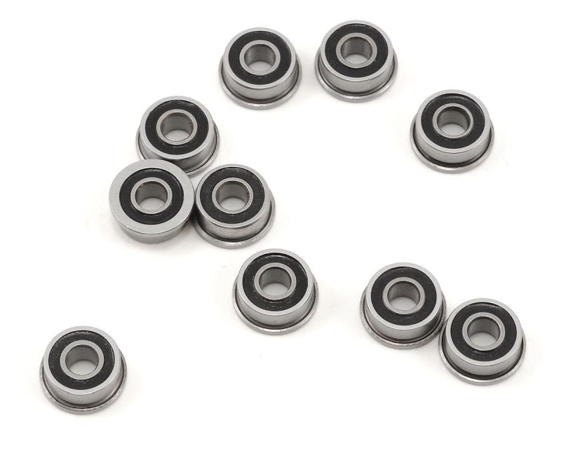 1/8x5/16x9/64 Rubber Sealed Flanged Speed Bearing (10)