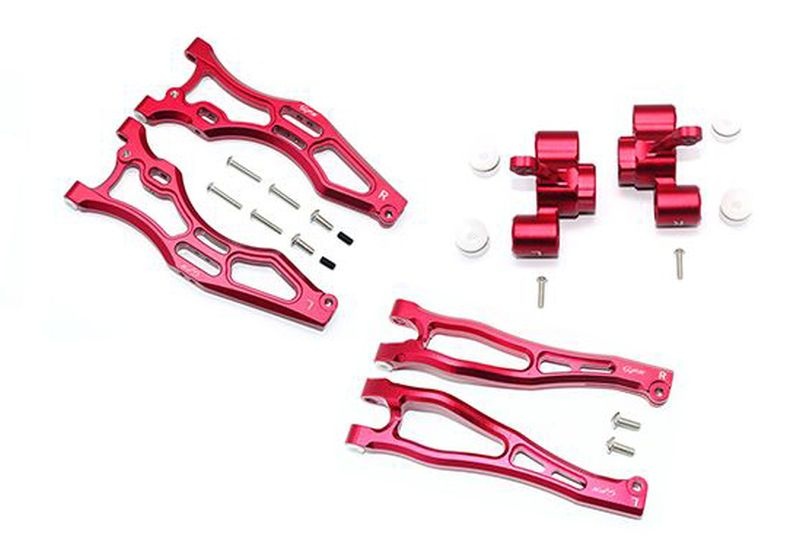 ALUMINUM FRONT UPPER&LOWER ARMS+FRONT KNUCKLE ARMS -22PC SET