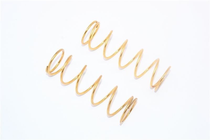 SPARE SPRINGS (GOLD)  FOR FRONT/REAR DAMPERS -2PC SET gold