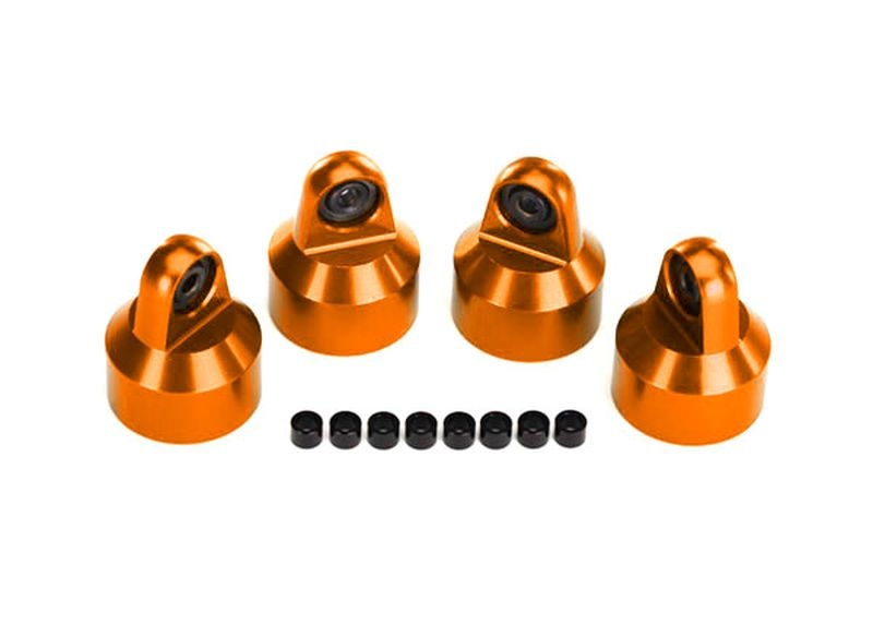 GTX Dämpfer-Kappen Aluminium orange (4)