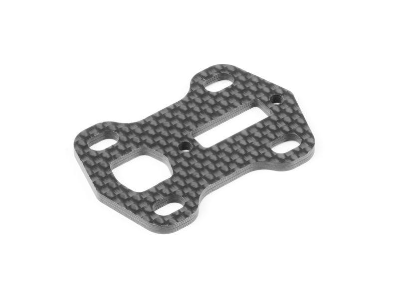 X123 GRAPHITE ARM MOUNT PLATE 2.5MM - WIDE TRACK-WIDTH