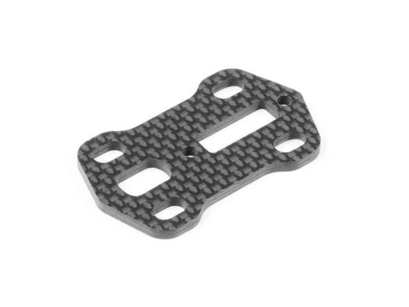 X123 GRAPHITE ARM MOUNT PLATE 2.5MM - NARROW TRACK-WIDTH