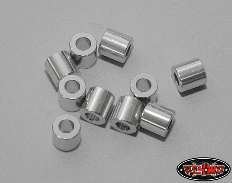 6mm Silver Spacer with M3 Hole (10)