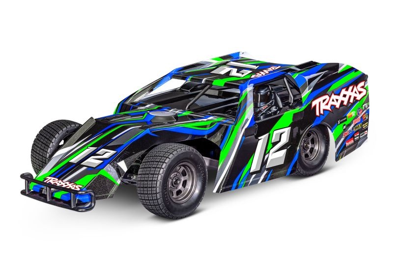 TRAXXAS Slash Mudboss BL-2S grün 1/10 Dirt Oval Racer RTR