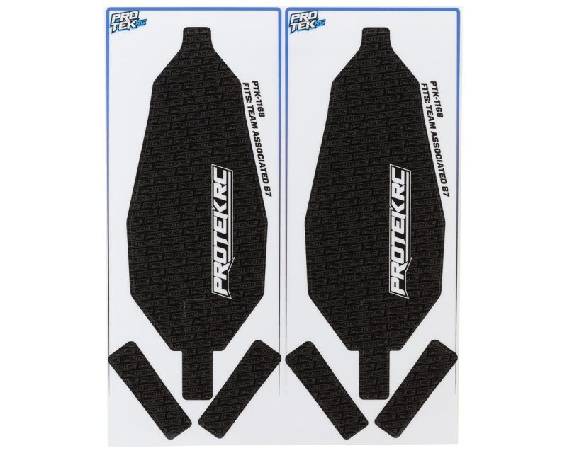 Team Associated B7 Chassis Protector (2) (Black)