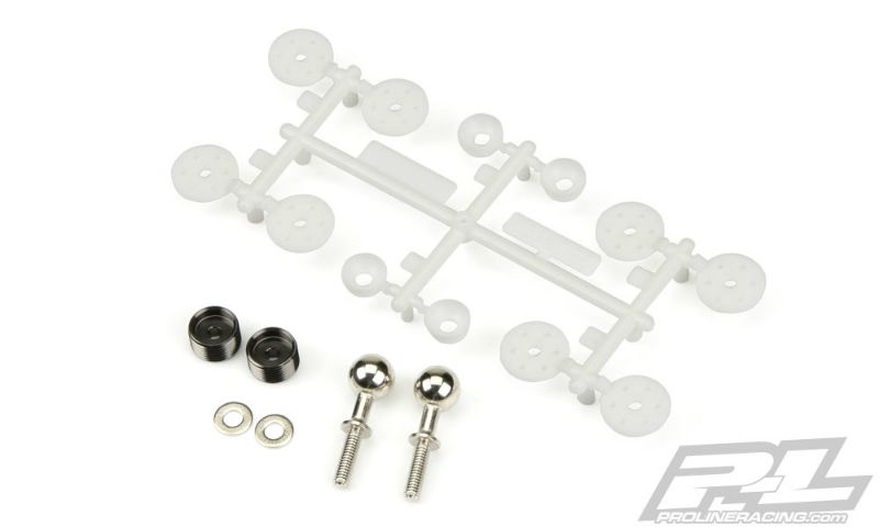 PRO-MT 4x4 Replacement Pivot Ball Hardware and Shock Pistons