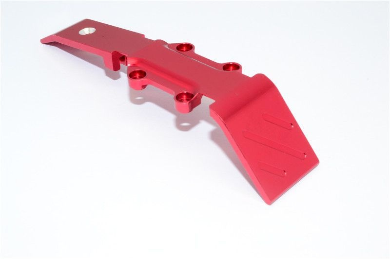 ALLOY FRONT SKID PLATE - 1PC red