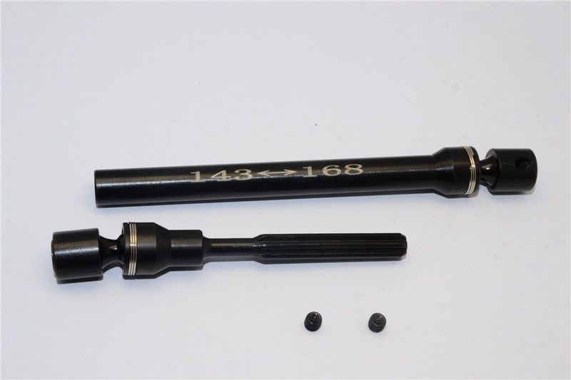 Stahl Mittelkardanwelle (143mm-168mm) schwarz