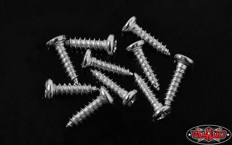 Button Head Self Tapping Screws M2 X 8mm (Silver)