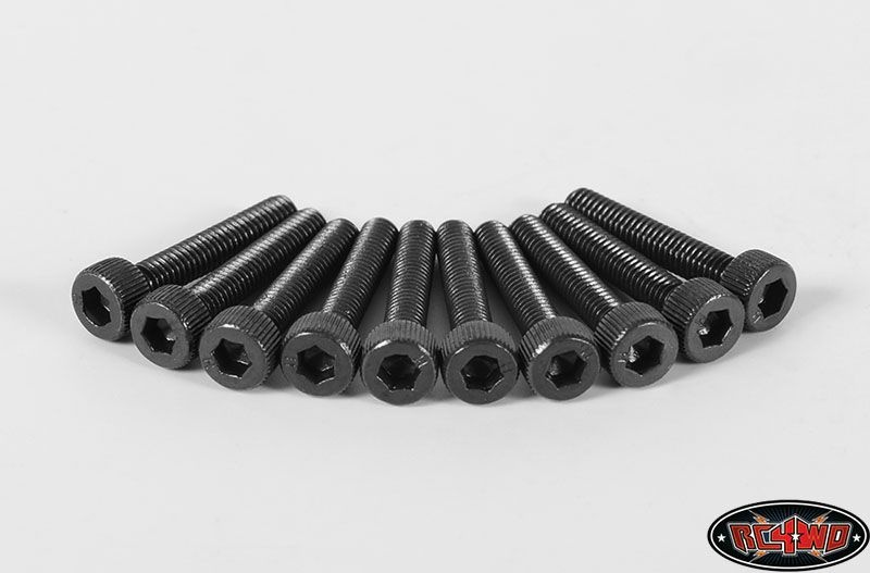 Steel Socket Head Cap Screws M2.5 x 14mm (10)