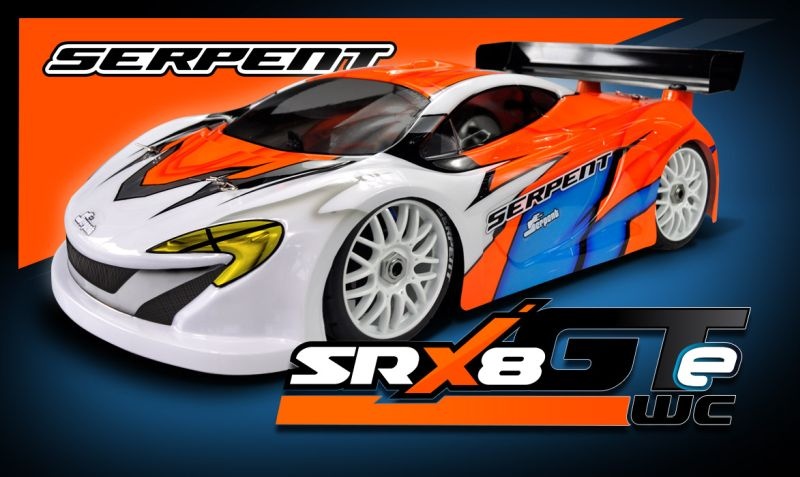 Serpent SRX8 GTE WC 4wd 1/8 EP Kit (SER600065)