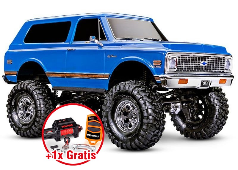 TRAXXAS TRX-4 1972 Blazer High-Trail 1/10 Crawler RTR blau