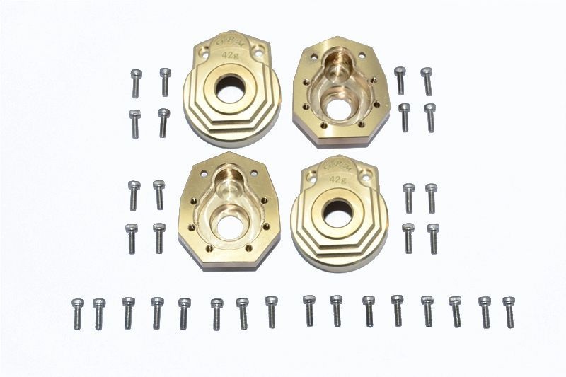 BRASS OUTER PORTAL DRIVE HOUSING (FRONT OR REAR)HvyEd-36PCS