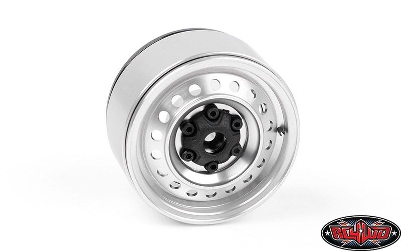 Rad 1.9 Aluminum Internal Beadlock Wheels (Silver)