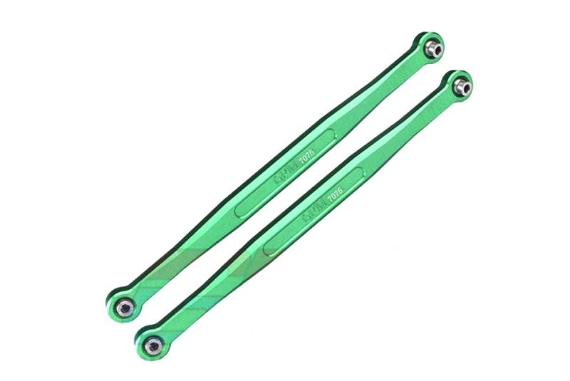 Spurstange 6061-T6 Aluminium vorne grün (2)