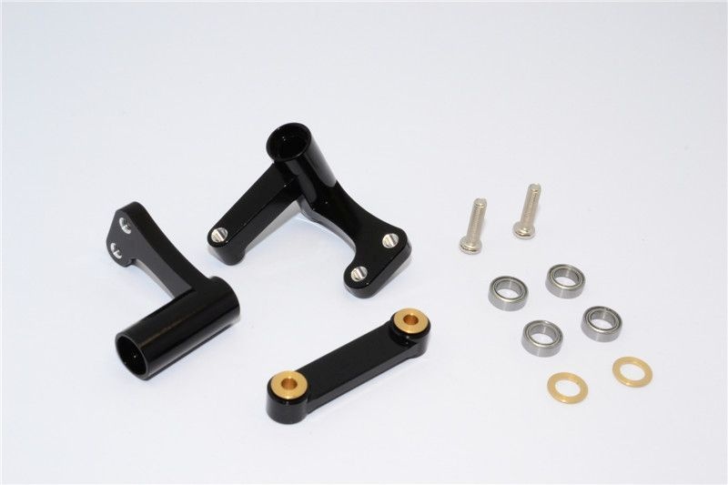 ALLOY STEERING ASSEMBLY WITH BEARINGS  - 1SET black