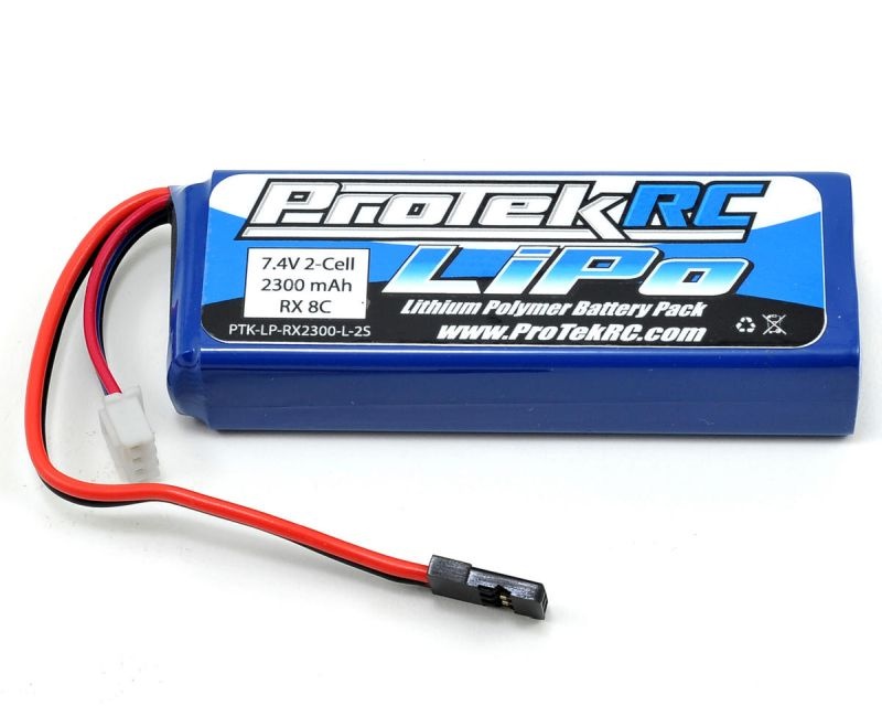 LiPo Receiver Battery Pack (Mugen/AE/8ight-X) (7.4V/2300mAh)