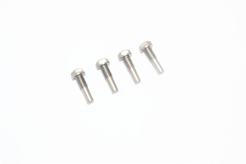 STAINLESS STEEL KING PIN FOR FRONT C-HUBS -4PC SET