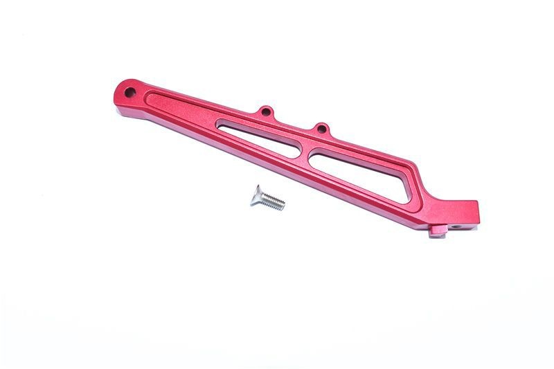 ALUMINUM REAR CHASSIS BRACE -2PC SET red