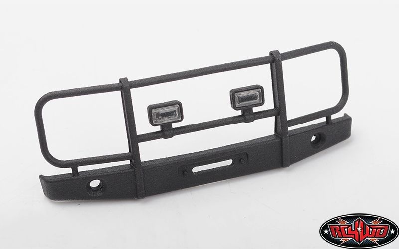 Micro Series Tube Front Bumper w/ flood lights for Axial SCX