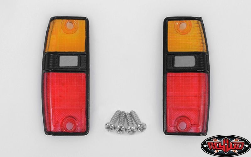 Rear Detailed Lenses for Tamiya Hilux, Brusier and RC4WD Moj
