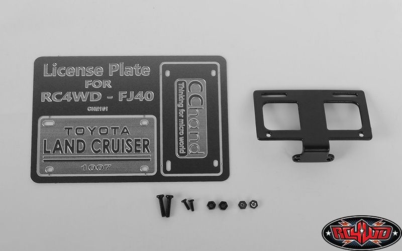 Front License Plate System for G2 Cruiser