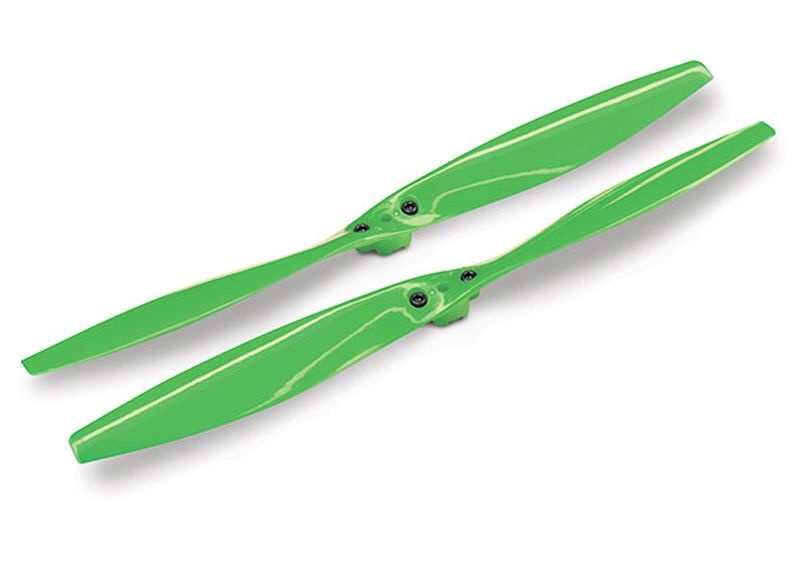 Rotorblatt-Set grün mit Schrauben (2)