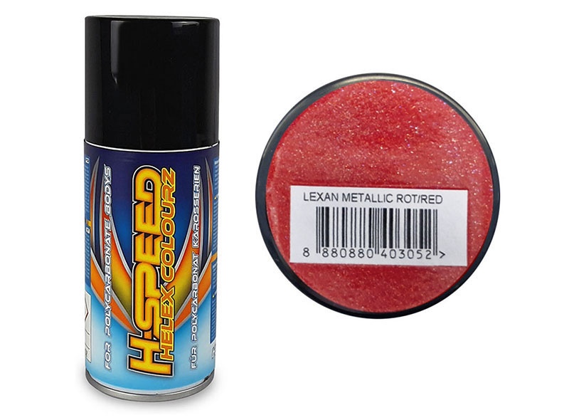 Lexan Spray metallic rot / red 150ml