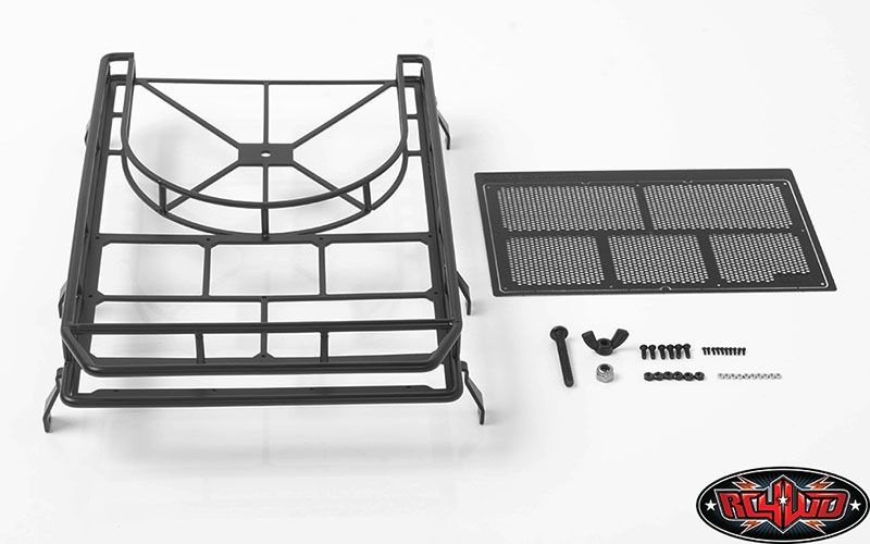 Roof Rack with Tire Mount for Land Rover D90