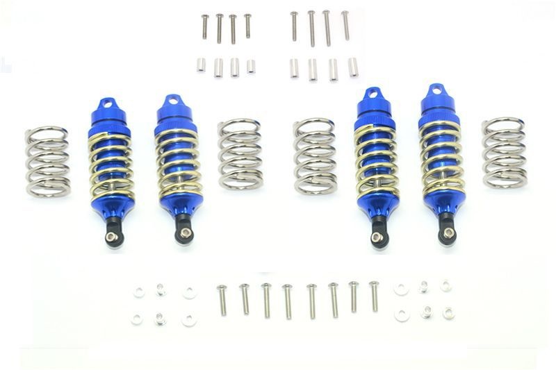 Aluminium Öldruckstoßdämpfer v/h (LCG-Version) blau