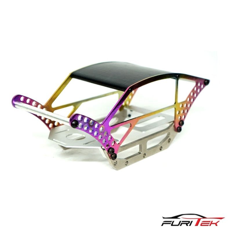 BETTLE TITANIUM (RAINBOW) COMP CHASSIS FOR AXIAL UTB18