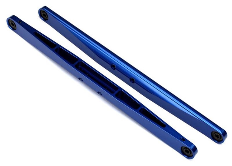 Längslenker Aluminium blau mit Kugeln (2)