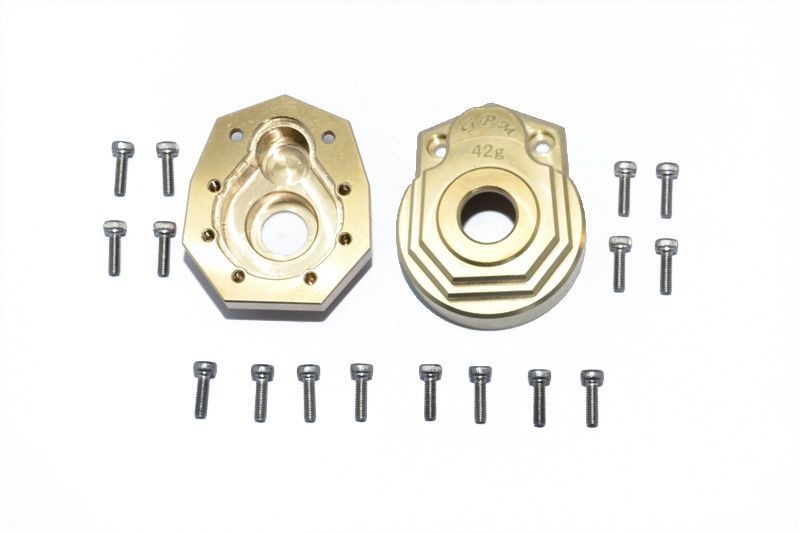 BRASS OUTER PORTAL DRIVE HOUSING (FRONT OR REAR)HvyEd-18PCS