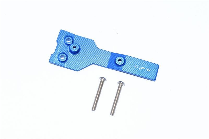 ALUMINUM REAR CHASSIS LINK PROTECTOR -3PC SET blue