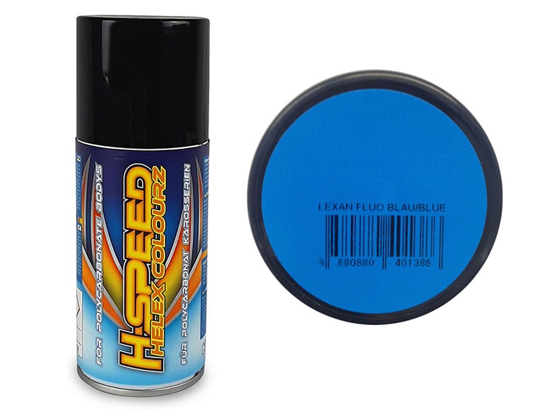 Lexan Spray Fluo blau/blue 150ml