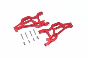 ALUMINUM FRONT LOWER ARMS -10PC SET red