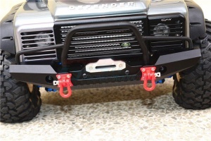 ALU FRONT BUMPER WITH LED LIGHTS FOR CRAWLERS (A)-30PC SET