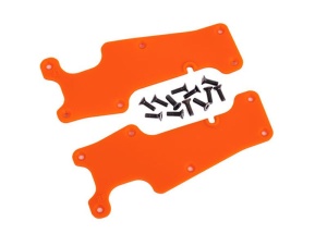 Querlenker-Abdeckung orange vorne l/r mit Schrauben