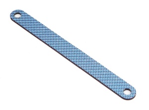 Akkuhalter (Blau), Kohlefaser